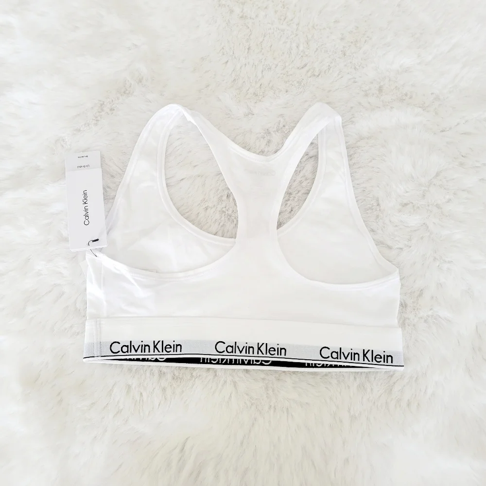 💖CALVIN KLEIN BRAND NEW UNLINED BRALETTE SIZE XL